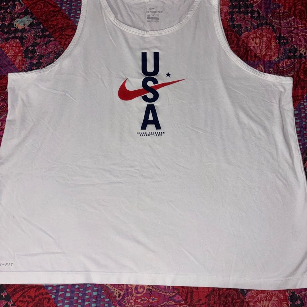 Nike Dri-FIT White Tee